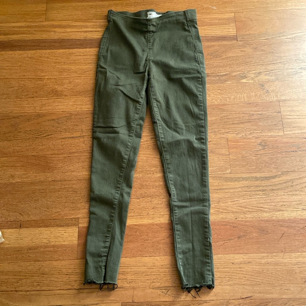 Free People Olive Pants
